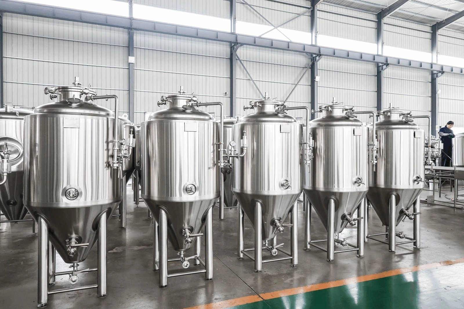 Fermentation tanks for microbrewery Fermentation tanks for microbrewery