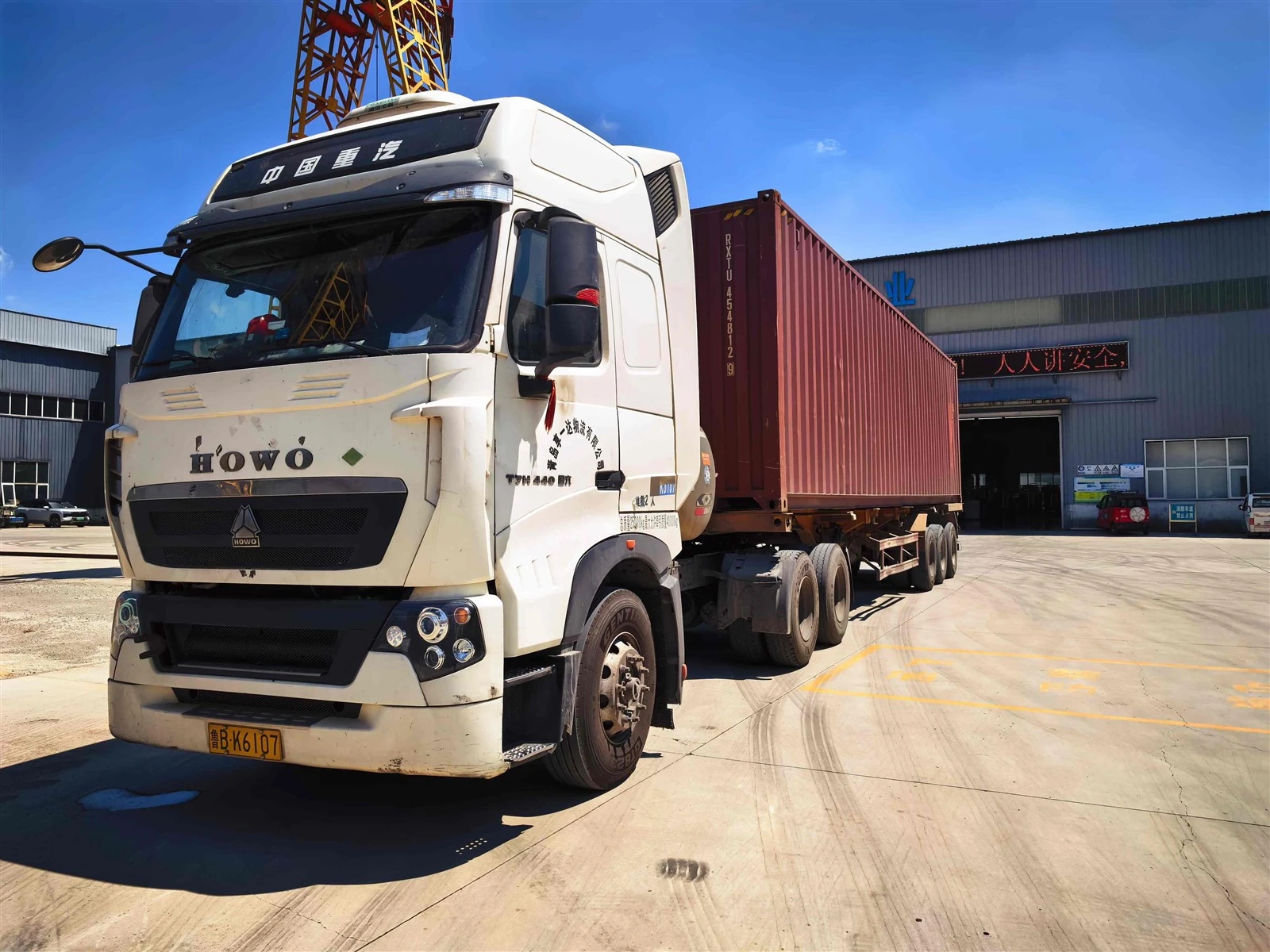 Brewery expansion equipment shipped to Russia Brewery expansion equipment shipped to Russia